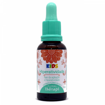 HIPERACALME HIPERATIVIDADE 30ML - FLORAL THERAPI KIDS