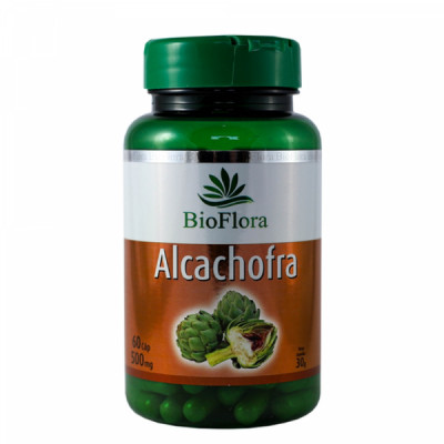 ALCACHOFRA 500MG 60CAPS - BIOFLORA