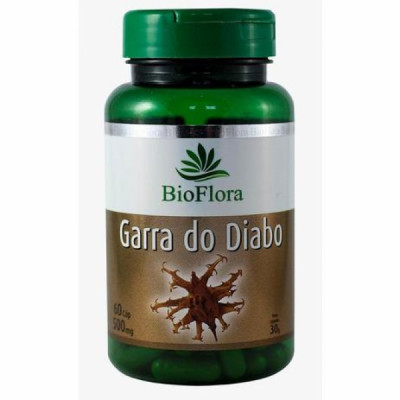 GARRA DO DIABO 60 CAPS 500MG - BIOFLORA