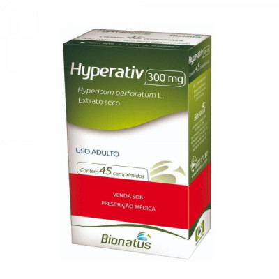 HYPERATIV 300MG 45CAPS - BIONATUS