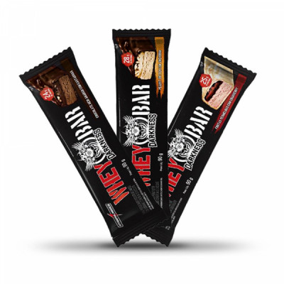 Dark Whey Bar Chocolate/Castanhas (90g) Integralmedica 