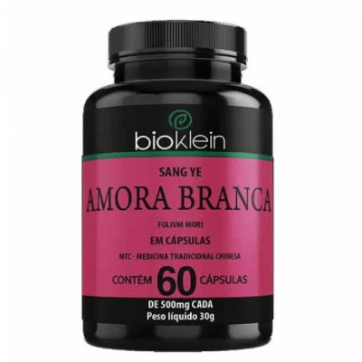 AMORA BRANCA 500MG 60CAPS - BIOKLEIN