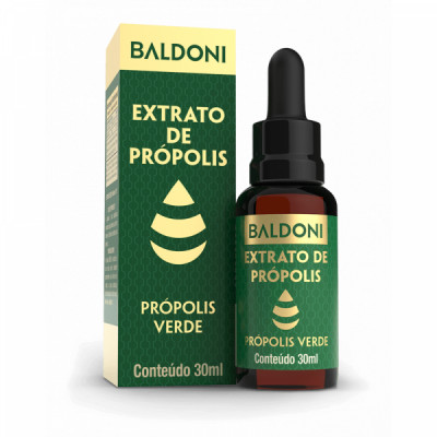 Extrato de Propolis Verde 11% 30ml. - Baldoni