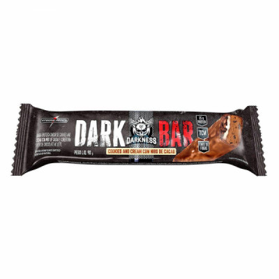 DARKNESS BAR PROTEIN COOKIES CREAM 90G - INTEGRALMEDICA