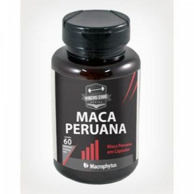 MACA PERUANA 500MG 60CPS - MACROPHYTUS