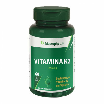 VITAMINA K2 250MG 60CAPS - MACROPHYTUS