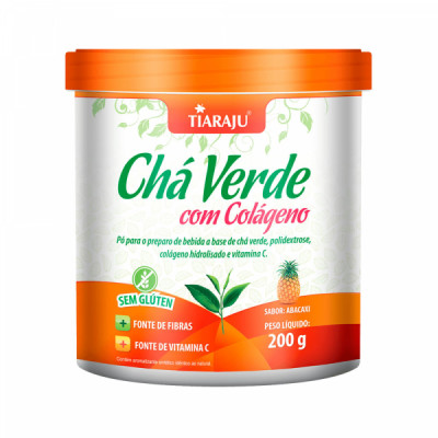 CHA VERDE ABACAXI 200G - TIARAJU