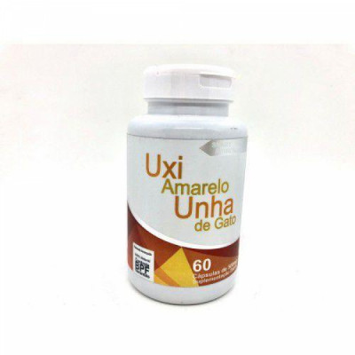 UXI AMARELO + UNHA DE GATO 500MG 60CAPS - 4 ELEMENTOS