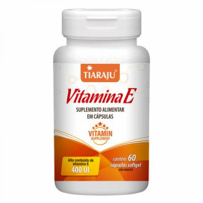 VITAMINA E 400UI 60 CAPS - TIARAJU