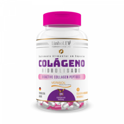 COLAGENO HIDROLISADO VERISOL 500MG 120CAPS - LINHOLEV