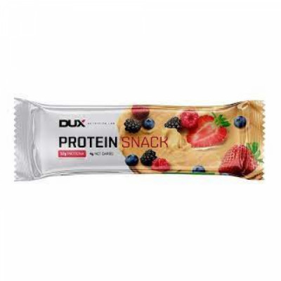 Protein Snack Chocolate Branco e Frutas Vermelhas 40G - DUX