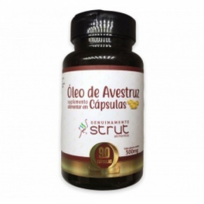 OLEO DE AVESTRUZ 1000MG 60CAPS - STRUT